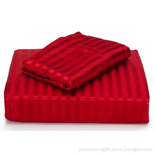 Satin Stripe Sheet Set